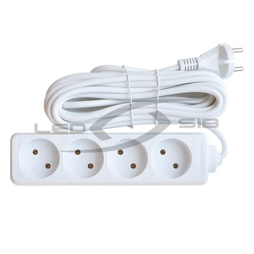 Удлинитель 4N-3-SMART 4-х местн 6A 3м 8243 IN HOME