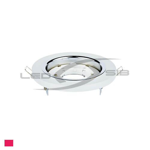 Светильник встраиваемый GX53R-RMT-glass под лампу GX53 КРУГ СТЕКЛО 230V матовый IN HOME