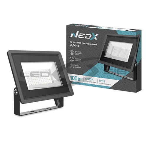 Прожектор сд ДДО-8- 100Вт 230В IP65 10500Лм NEOX