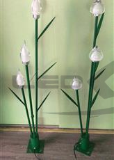 Светильник декоративный Свеча 125см 9W хол. белый 