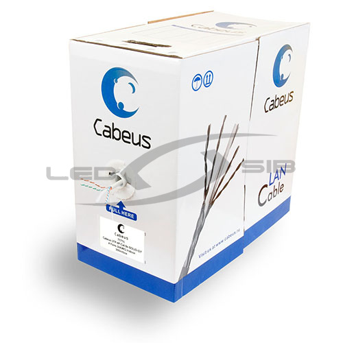 кабель витая пара cabeus utp-4p-cat.5e (катушка 305 метров) Кабель витая пара Cabeus UTP-4P-Cat.5e (катушка 305 метров)