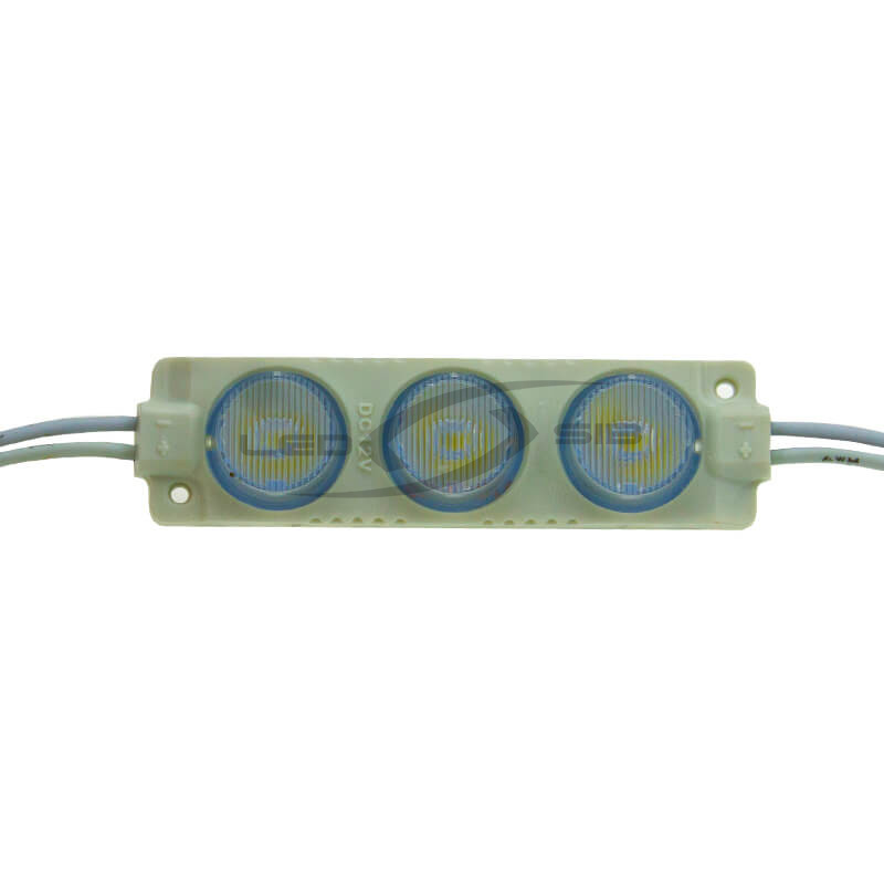 Светодиодный модуль LS T3 с линзой PREMIUM SMD 2835/3LED 75х20х11, max 2,2W, 240Lm,IP65, 15*45°