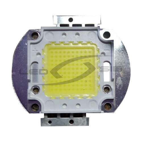 СД матрица LS для прожектора 100W DC33V 3000мА 6500 К (52*52мм)