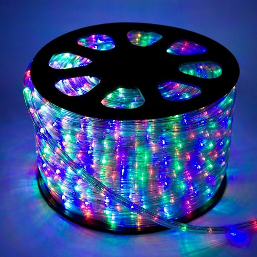 Дюралайт LS LED Круглый, 3 жилы, 36LED/m 13 мм, 220V (кратность резки 2 метра) Катушка 100м.