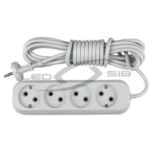 Удлинитель У-4-3-GRAND 4-х местн  3м 8043 IN HOME