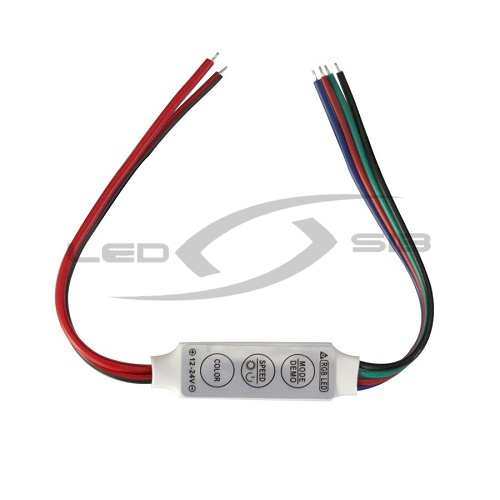 Контроллер LS Mini RGB LED 12-24V по 2А на канал (6А) DC12-24V