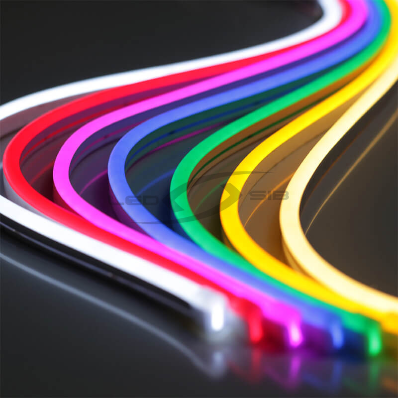 НЕОН МИНИ LS LUX (Led Neon Flex) SMD 2835/120 LED 8х16мм 220V MAX 7W/m (бухта 100м)