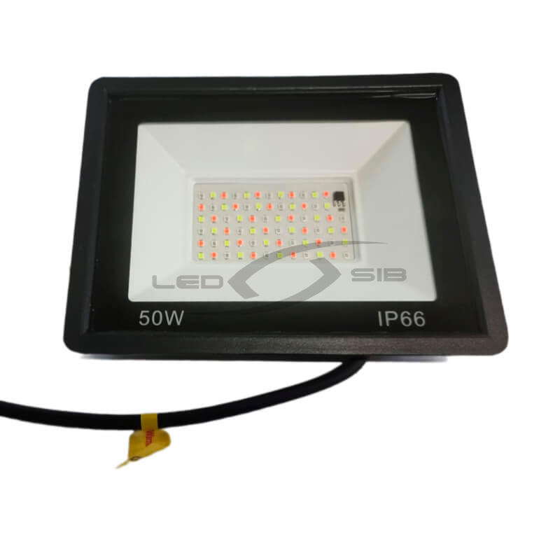 Прожектор сд LS 50W RGB IP65 (с контроллером)