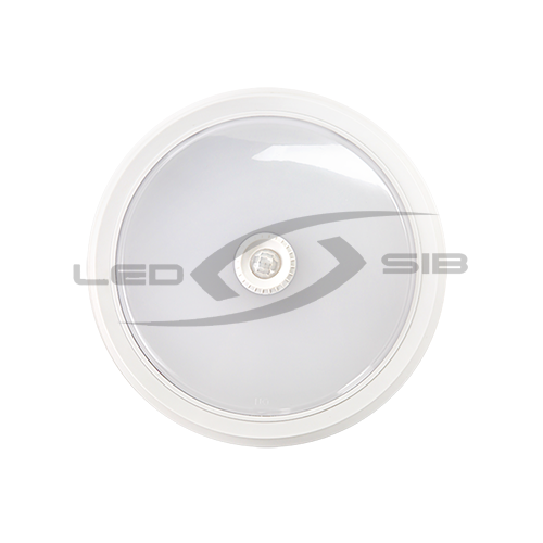 Светильник СПБ-2Д  5W 230V 4000K 400Lm 155мм c датчиком белый