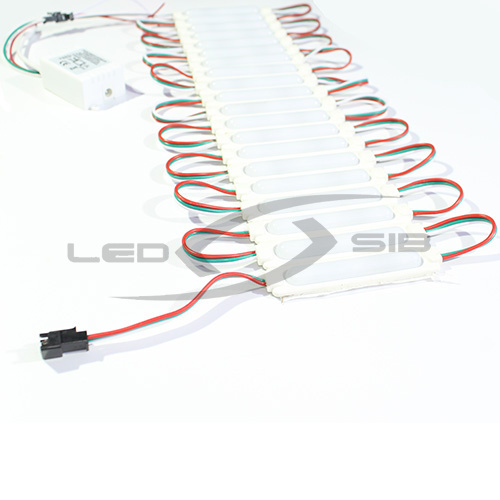 светодиодный модуль ls premium full  smd 5050/3led 85х17мм max 0.96w с чипом ic 2811 ip65 120° Светодиодный модуль LS PREMIUM FUll  SMD 5050/3LED 85х17мм max 0.96W с чипом IC 2811 IP65 120°