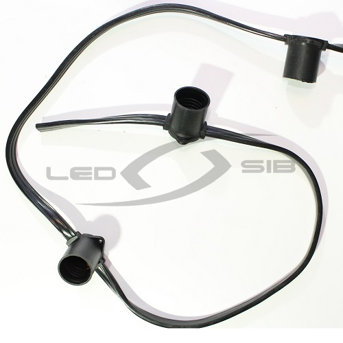 Белт-лайт LS гибкий проводящий шлейф двухжильный Е27 220V шаг 50 см (катушка 100 метров) IP65