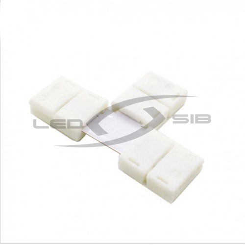 Коннектор Т- образный LS с защелками для RGB светодиодных лент шириной 10 мм 4PIN