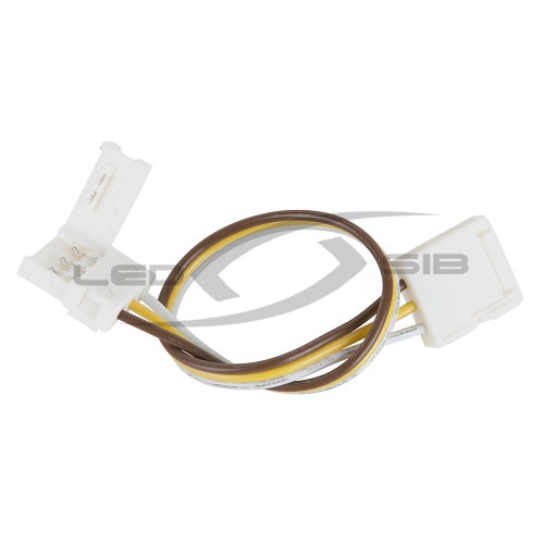 Коннектор 2-х сторонний LS с защёлками для СД лент шириной 10 мм, 15 СМ 3 PIN