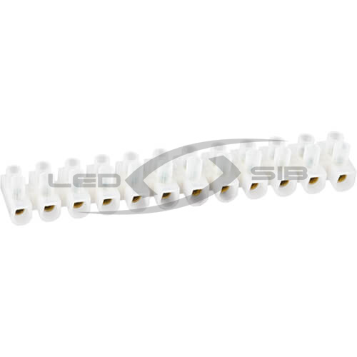 Клеммный зажим винтовой КЗВ 30-12 30А 6-16мм 12 пар