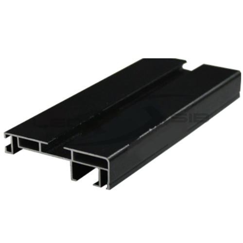 Профиль алюминиевый LS для бегущих строк 5515, 55х16х1.1мм, 1 хлыст 3м (цена за м.)