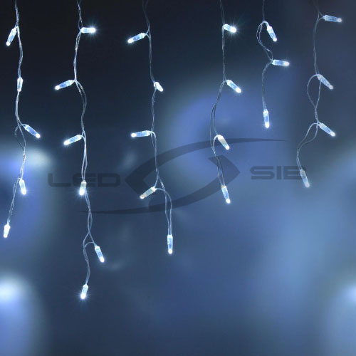 Бахрома светодиодная LS 4,8х0,6м IP65 176LED пр. прозрачный 2,3мм ПВХ IP65 220V (Стыкуется MAX 7 шт)